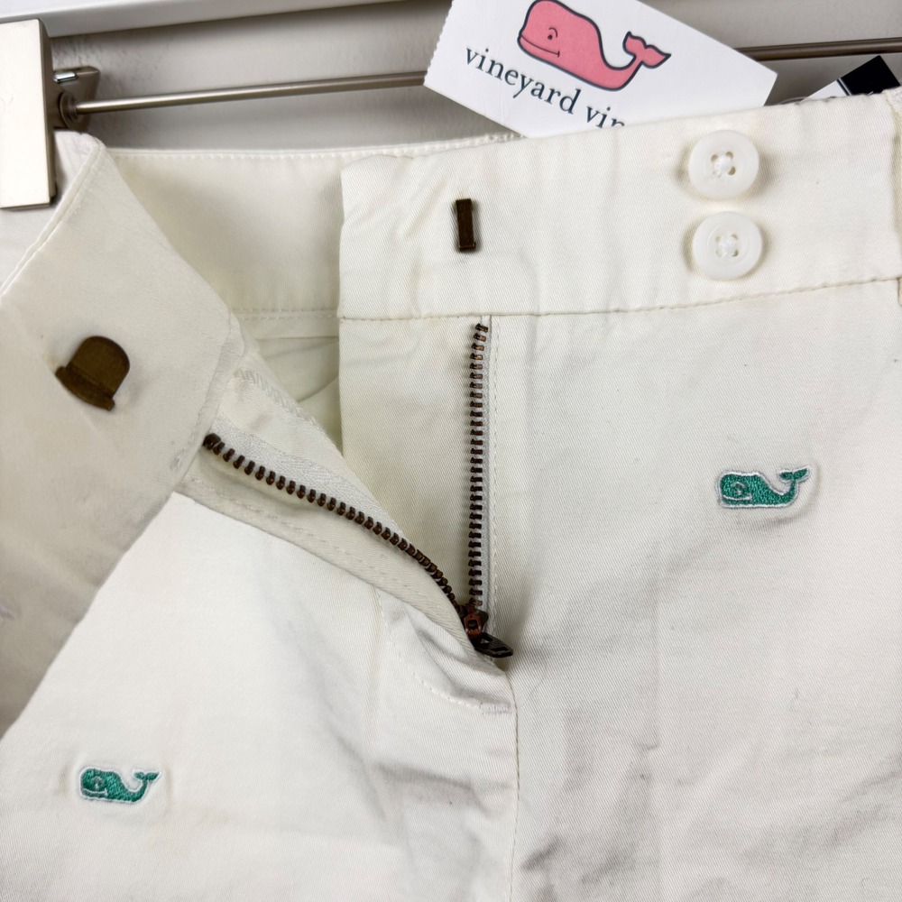 Vineyard Whale Embroidered Washed Dayboat Shorts Size 4 NWT‎ - Picture 5 of 6